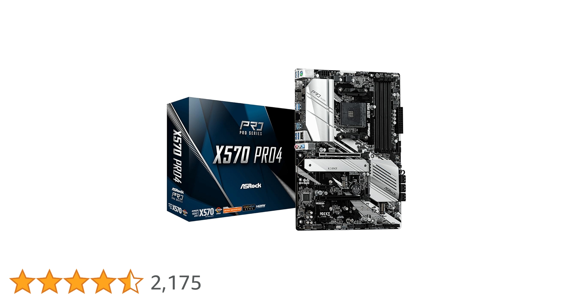 Amazon | ASRock マザーボード X570 Pro4 AMD Ryzen 5000 シリーズ CPU